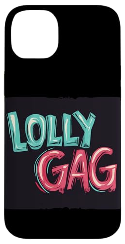 Emblème Amusant Lollygag pour garçons et Filles Coque pour iPhone 14 Plus