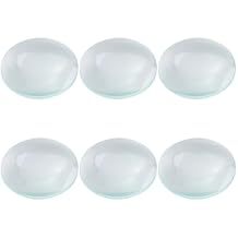 ULTECHNOVO Concave Lens Set, Optical Glass Double Convex and Concave Lens Set, 30mm Diameter, 3 Double Convex, 6 Piece Set