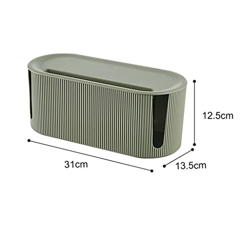 Boîte de rangement pour câbles pour une table de chevet ordonnée