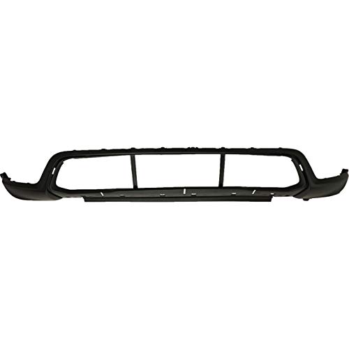 BUMPERS THAT DELIVER - Primered, Front Lower Bumper Cover Fascia for 2017-2022 Jeep Grand Cherokee Limited/Laredo/Overland 17-22, CH1015134
