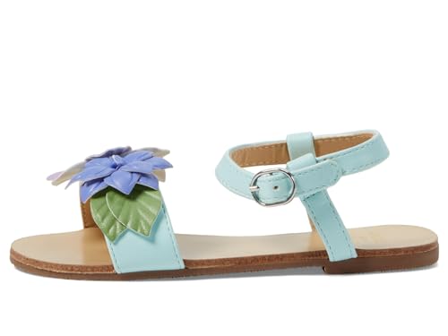 Janie and Jack Girl's Flowered Sandal (Toddler/Little Big Kid) Flat4