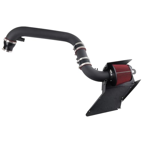 Aosuracing Cold Air Intake Kit Fit for 2009 MK5 VW GTI / 2009-2016 VW EOS / 2009-2013 Audi A3 / Passat CC / 2010-2013 Beetle / 2012-2013 MK6 Jetta GLI EA888 2.0 TSI, Improved Airflow & Power