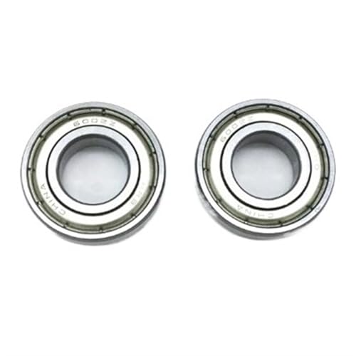 Roulement à billes à gorge profonde 6002 2RS acier radial 15mm de deux pièces