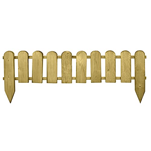 Papillon 8044827 - Bordo Recinzione, 10 Elementi, in Legno, 110 x 50 x 3 cm