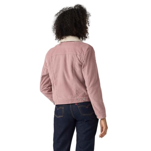 Image of Levi's Women's Original Sherpa Trucker Jackets (Standard and Plus)
