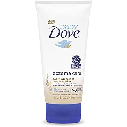 Baby Dove Soothing-Cream To Soothe Delicate Baby Skin Eczema Care No Artificial Perfume or Color, Paraben Free, Phthalate Free 5.1 oz Cover