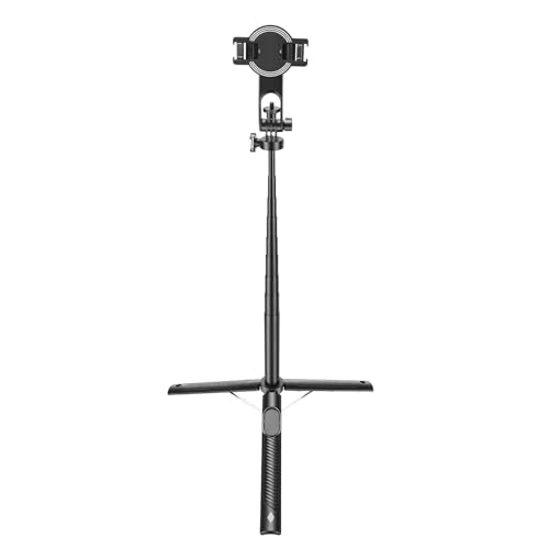 Trépied selfie stick extensible et rotatif en alliage d'aluminium pour iPhone et Note 20