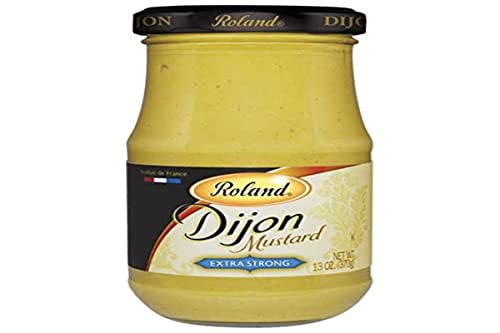 Roland Extra Strong Dijon Mustard (Large 13 oz Jars) 2 Pack