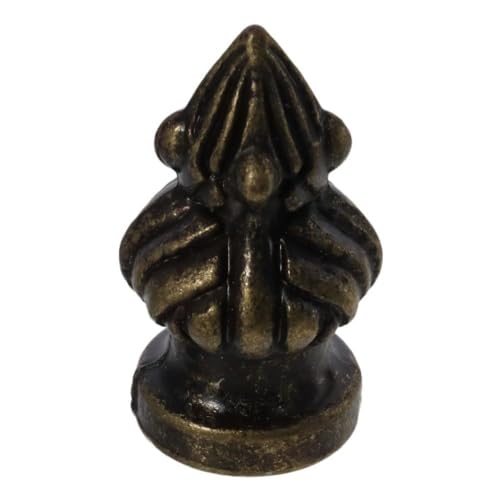 SSHHUI Decoração de lâmpada de liga de zinco bronze com acabamento de 14 tonalidades para lâmpada vi