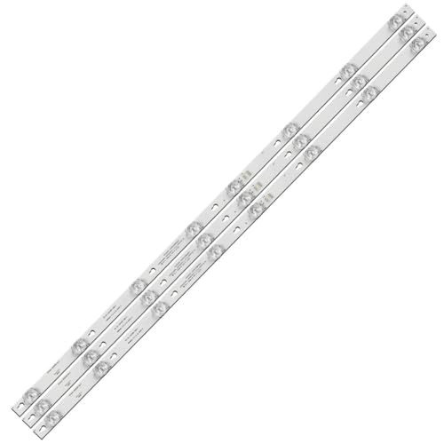 Bande de rétroéclairage LED pour TOT_43D2900_3X8 4C-LB4308-YM010 pour Thomson (compatible avec 2D02636, 43UC6306, 43S303, 43S305, 43UC6406, 43DP608, D43A810,...