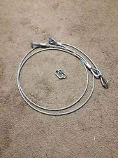 2 Gorilla Lift Replacement Cables With EZ Spring Clips