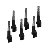 Bobines d'allumage UF404, 6 pièces, compatibles avec VW GOLF 4 2.3 2.8 1999-2006 BORA NEW BEETLE SHARAN SEAT ALHAMBRA LEON TOLEDO 022905100A 022905100D
