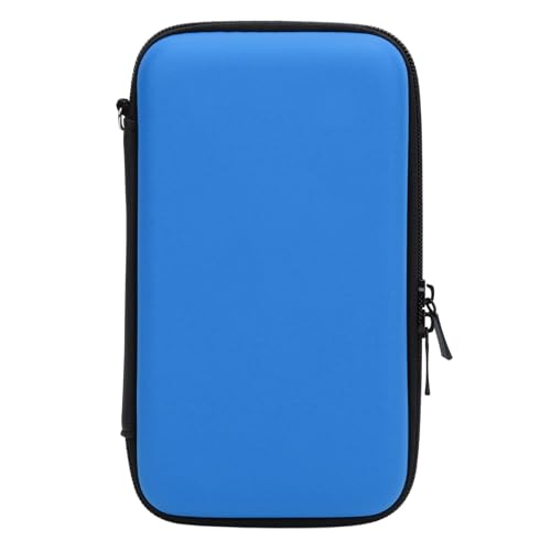 Estuche de Transporte Compatible con New 2DS XL 2DS LL para New 3DS 3DS, Resistente Al Agua, Bolsa de Viaje Rígida con 8 Ranuras para Juegos, Bolsa Protectora para Consola