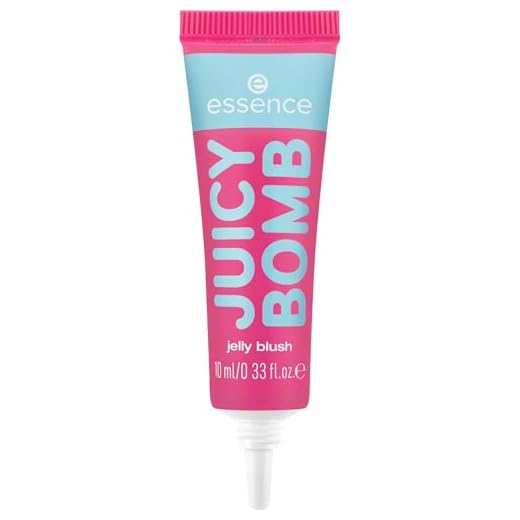 Essence Cosmetics Juicy Bomb Party Jelly Blush Gelée, Facile à Enlever, Splendide, Sensation de Rosée, Translucide,10 ml