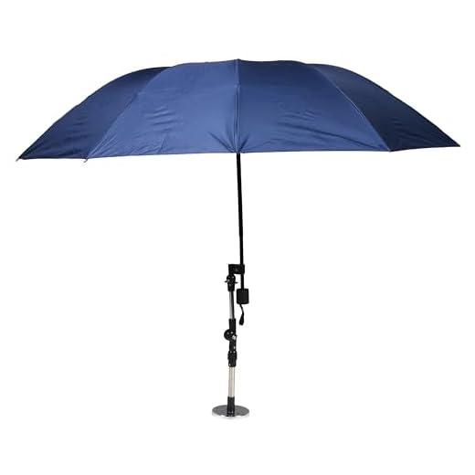 Best small collapsible umbrella CHOOSEU HVAC Umbrella with Magnetic Base