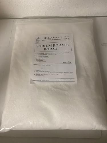 Sodium Perborate - High Puirty 99% Sodium Borate Borax - Cleaning & Stain Removing Powder - High Purity, Made in USA - Weight 30lb