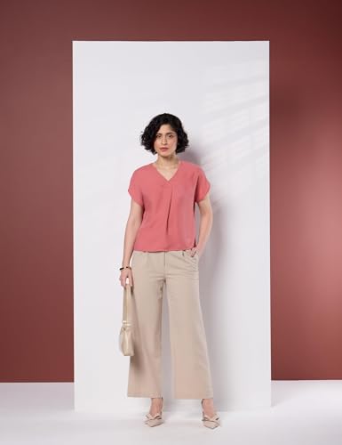 Image of Symbol Premium Women's Relaxed Fit Crop Top | Desk-to-Dinner (Available in Plus Sizes) Polyester