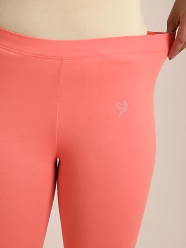 Image of TWIN BIRDS Tailored Cut and Classic Fit Super Stretchable Elastane Fabric Churidar Leggings for Women