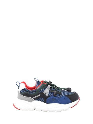 Baskets Naturino Flower Mountain YAMANO 3 Grey Navy chaussure enfant