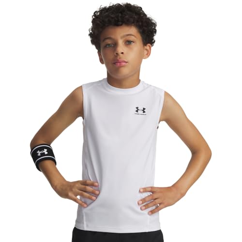 Image of Under Armour Kids HeatGear Armour Sleeveless (Big Kids)