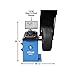 ATLAS Automotive Equipment WB49-2 Wheel Balancer, Automatic 2D Entry, Raised LED, Split-Weight, Self-Diagnosing, Handles 32-Inch Wheels, 150 lbs., Static/Dynamic, Tool Set, Quick Nut