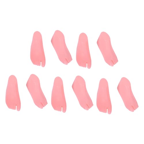 TOKIDNY Kinder Füße Schuhmodell Socke 5 Paar Ohne Sohle...