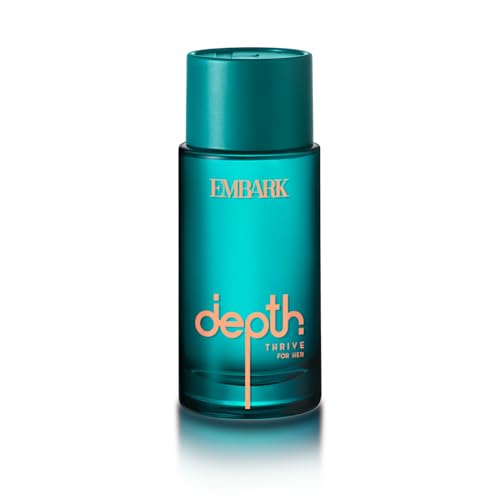 Image of EMBARK Depth Thrive Long Lasting Perfume for Women | 100ml Eau De Parfum | Floral Woody Premium Fragrance | Gift for Women