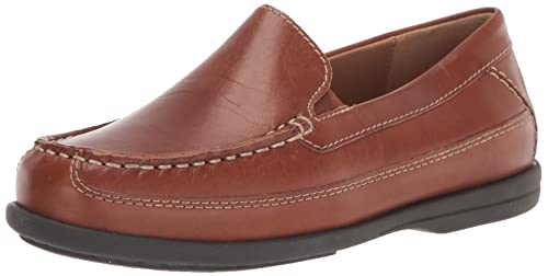 Image of Johnston & Murphy Big Kid Locklin Venetian Boys Dress Casual Loafer