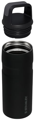 Image of Stanley IceFlow Cap and Carry Water Bottle | Wide Mouth Twist Lid | Lightweight & Leakproof for Travel & Sports | Insulated Stainless Steel | BPA-Free