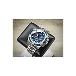 Invicta-Stainless-Steel-Casual-Chronograph-Blue-Dial-Men-Watch-25513-Silver-Band