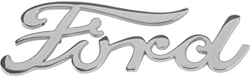 MACs Auto Parts 60-20003 Script Emblem - Chrome - 3-1/4 Long X 1 High