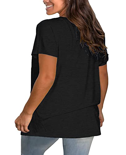 Plus Size Faith Shirts Womens V Neck Tshirt Graphic Tees Christian Short Sleeve Summer Tops3