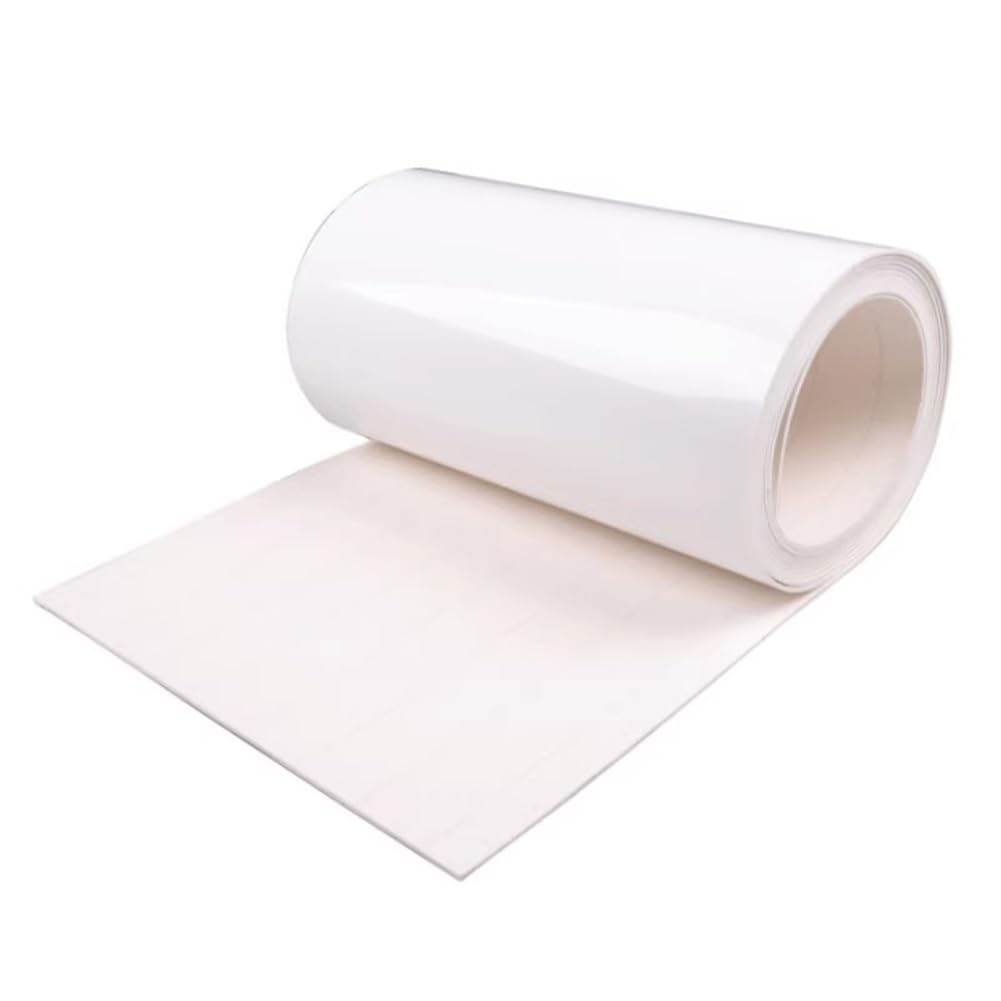 Nastro trasportatore in PVC, 3 mm, bianco, multiplo (30 x 200 cm), leggero, versatile per uso industriale e domestico, ideale per soluzioni di movimentazione dei materiali