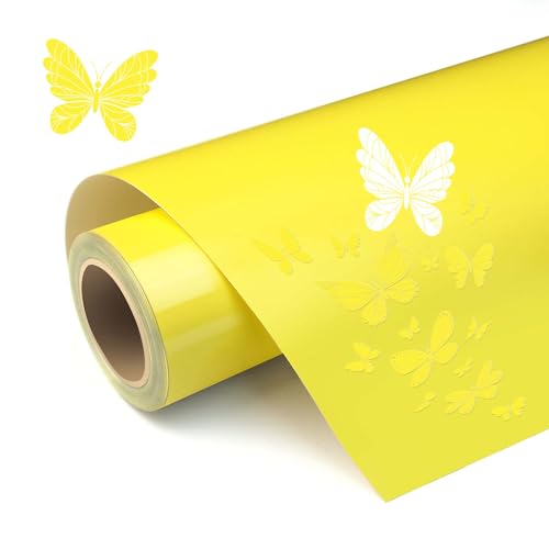 Vinyle adhésif jaune imperméable et durable pour vitres et extérieur - 2