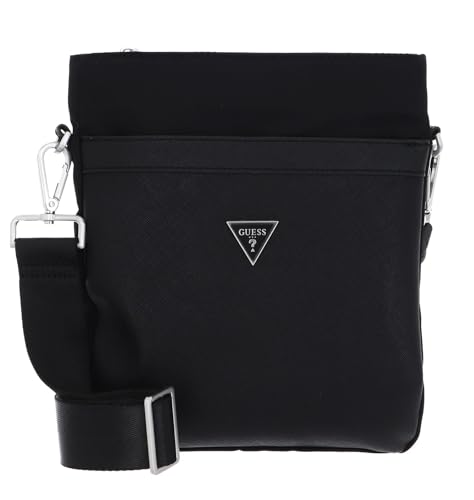 GUESS sac à épaule bandoulière Certosa Nylon Eco Xbody Bag Black noir