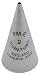 PME SUGARCRAFT PME Seamless Stainless Supatube Decorating Tip # 2, Standard, Silver