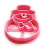 T3D Cookie Cutters Snowman Cookie Cutter, Suitable for Cakes Biscuit and Fondant Cookie Mold for Homemade Treats Christmas #1