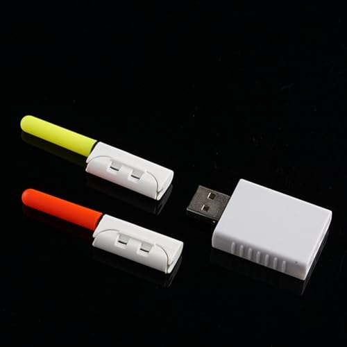 Varillas luminosas de pesca nocturna con hebilla impermeable 7