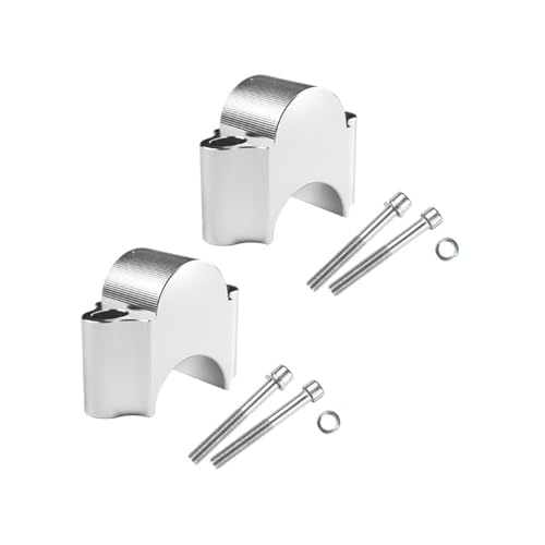 Rehausseurs de guidon moto universels 22mm 28mm pour soulager le dos et les poignets