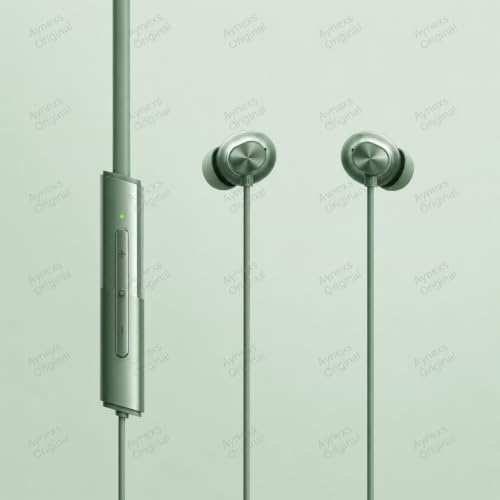 Image of Compatible with Realme 3 Neo Wireless Bluetooth Neckband with Deep Bass Driver, Long Battery Backup, Fast Charging Support, HD Mic for Clear Calls, Lightweight (Green)