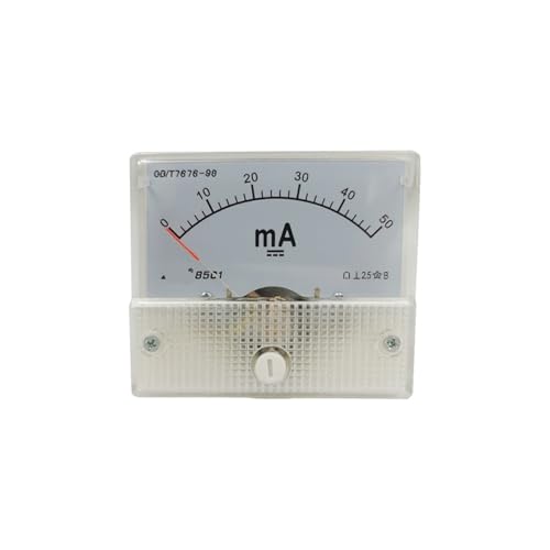 Compteur analogique direct CC 85C1-mA ampèremètre à aiguille 64x56mm DC20mA