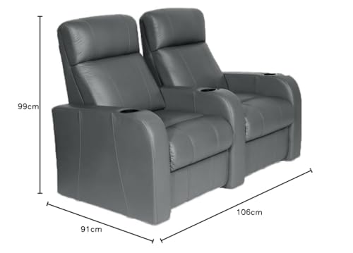 Image of Lofty Dreams Electric Recliner Sofa 2 Seater - Sleek Design, Plush Support, Durable Build, and 5-Year Warranty for Enhanced Comfort