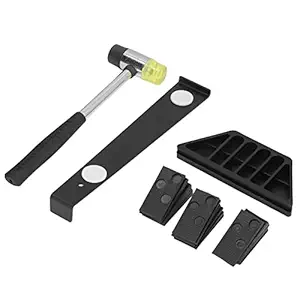 Wood Flooring Installation Tool, High Efficiency Durable Wooden Floor Fitting Tool Accurate Ergonomic Good Grip with Spacers for Reinforce Floor