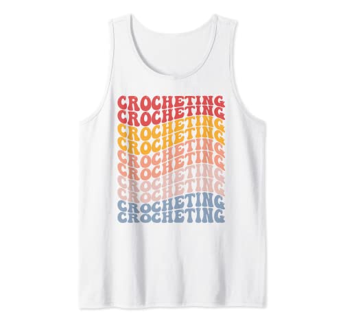 Colcha de ganchillo para tejer de ganchillo Camiseta sin Mangas