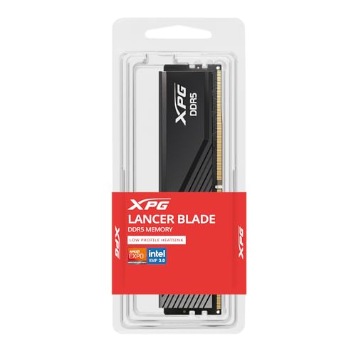 Image of Adata XPG | Lancer Blade | DDR5 | 6000MHz | 16GB | (16GBX1) | C48 | U-DIMM | Black | AX5U6000C4816G-SLABBK