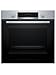 Bosch - Horno Multifunción con Vapor añadido, Serie 4, 60 cm. de ancho, 3D Hotair, Acero, HQA514ES3