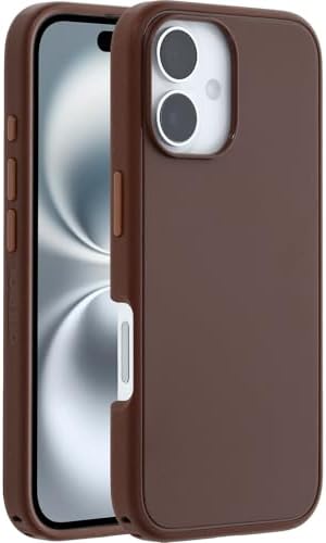 OtterBox Symmetry Series MagSafe Hülle für iPhone 16, Braun