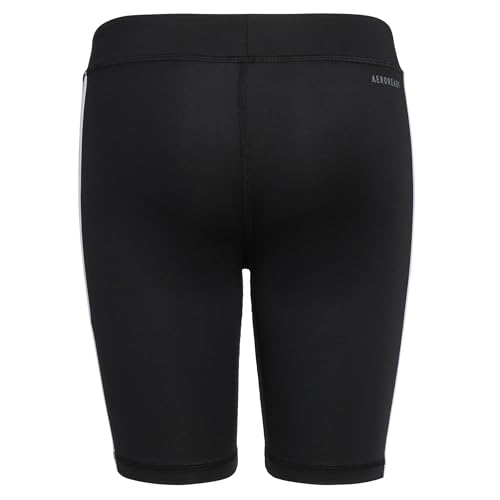 adidas Girls' Detached Waistband 3 Stripe Bike Short3