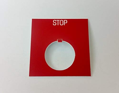 C3 CONTROLS22LPRD-23 Legend Plate Standard 22MM