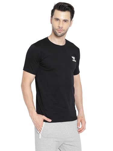 Image of hummel Evel Men's T-Shirt 2.0 | Comfortable | Breathable Fabric | Durable | for Everyday Use | Ideal for Yoga or Gym | T-Shirt for Men
